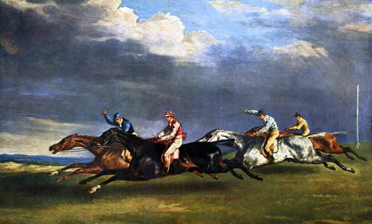 the 1821 derby at epsom